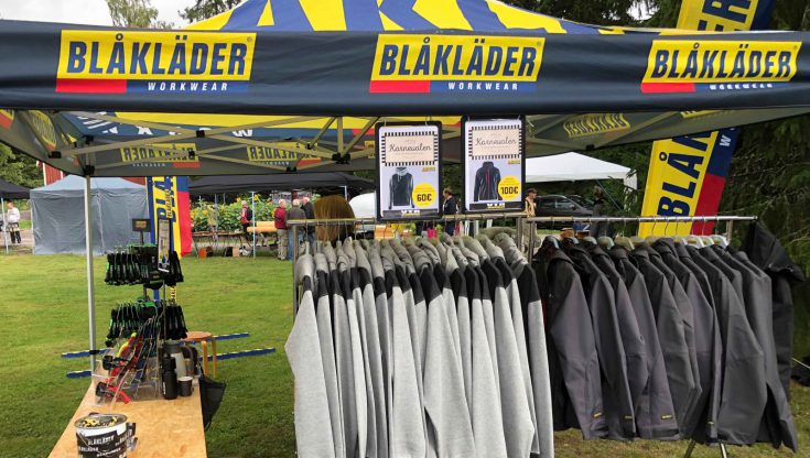 Blåkläderin vaatteita edustaa VTR-Workwear Konala